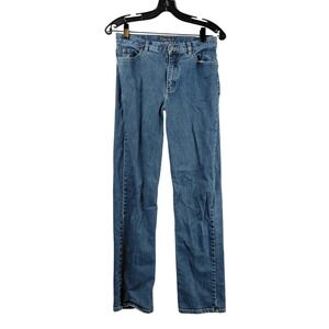 Indigo Palms Tommy Bahama Womens Blue Denim Jeans Size 8R Straight Leg Casual